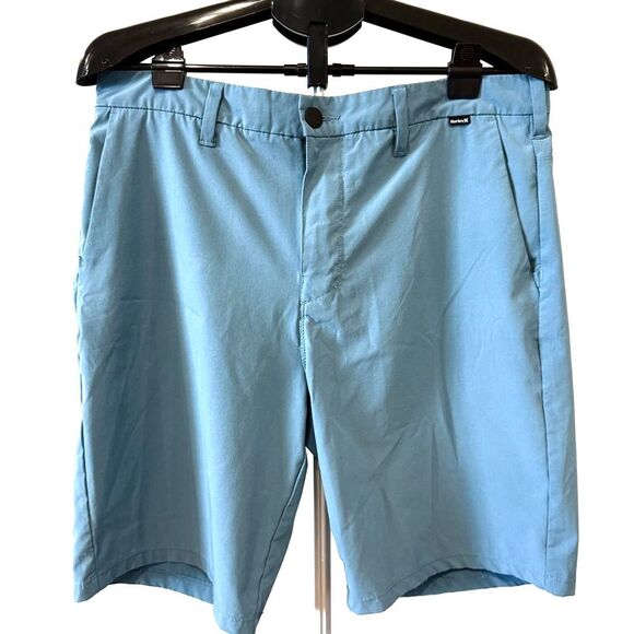 Hurley Men's Phantom Hybrid Chino Shorts Size 34 - Light Blue - Picture 2 of 8
